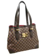 Load image into Gallery viewer, AUTHENTIC Louis Vuitton Hampstead MM Damier Ebene PREOWNED (WBA1410)