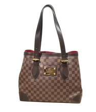 Load image into Gallery viewer, AUTHENTIC Louis Vuitton Hampstead MM Damier Ebene PREOWNED (WBA1410)