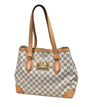 Load image into Gallery viewer, AUTHENTIC Louis Vuitton Hampstead MM Damier Azur PREOWNED (WBA1426)