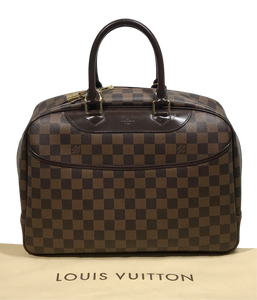 AUTHENTIC Louis Vuitton Deauville Damier Ebene PREOWNED (WBA1172)