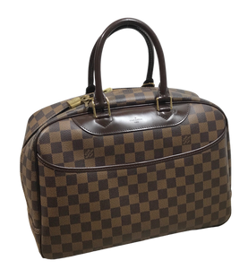 AUTHENTIC Louis Vuitton Deauville Damier Ebene PREOWNED (WBA1172)