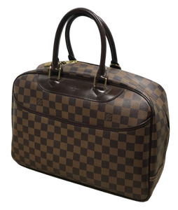 AUTHENTIC Louis Vuitton Deauville Damier Ebene PREOWNED (WBA1172)