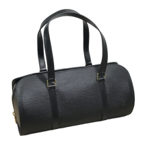 Load image into Gallery viewer, AUTHENTIC Louis Vuitton Papillon 30 Black Epi PREOWNED (WBA1147)