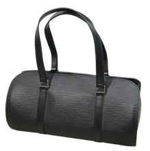 Load image into Gallery viewer, AUTHENTIC Louis Vuitton Papillon 30 Black Epi PREOWNED (WBA1147)