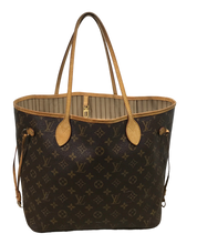 Load image into Gallery viewer, AUTHENTIC Louis Vuitton Neverfull Monogram MM PREOWNED (WBA1236)