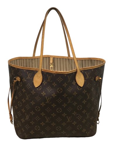 AUTHENTIC Louis Vuitton Neverfull Monogram MM PREOWNED (WBA1236)