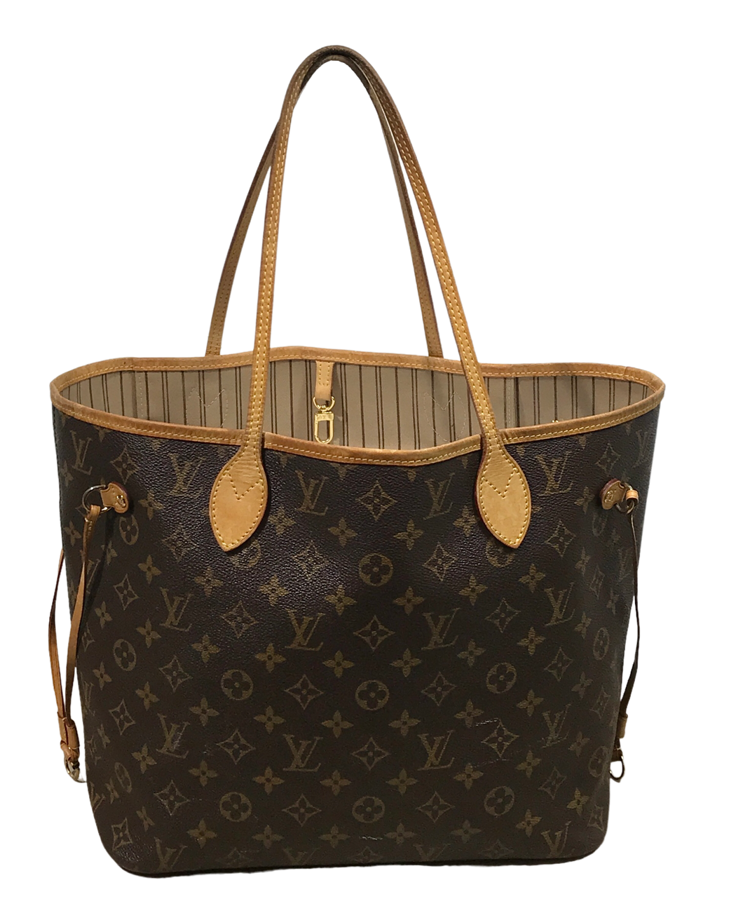 AUTHENTIC Louis Vuitton Neverfull Monogram MM PREOWNED (WBA1236)