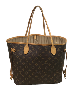 AUTHENTIC Louis Vuitton Neverfull Monogram MM PREOWNED (WBA1236)