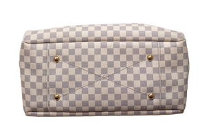 AUTHENTIC Louis Vuitton Artsy Damier Azur MM PREOWNED (WBA1271)