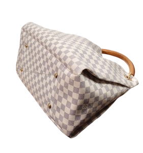 AUTHENTIC Louis Vuitton Artsy Damier Azur MM PREOWNED (WBA1271)