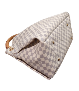 AUTHENTIC Louis Vuitton Artsy Damier Azur MM PREOWNED (WBA1271)