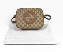 Load image into Gallery viewer, AUTHENTIC Gucci Blondie Mini GG Canvas &amp; Leather Crossbody Bag NEW (WBA1490)