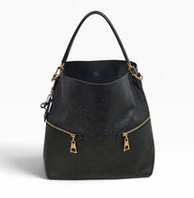 Load image into Gallery viewer, AUTHENTIC Louis Vuitton Melie Black Empreinte PREOWNED (WBA1560)