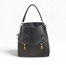 Load image into Gallery viewer, AUTHENTIC Louis Vuitton Melie Black Empreinte PREOWNED (WBA1560)