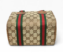 Load image into Gallery viewer, AUTHENTIC Gucci Web Mini GG Top Handle Bag NEW (WBA1554)