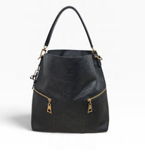 Load image into Gallery viewer, AUTHENTIC Louis Vuitton Melie Black Empreinte PREOWNED (WBA1560)