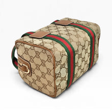 Load image into Gallery viewer, AUTHENTIC Gucci Web Mini GG Top Handle Bag NEW (WBA1554)