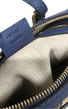 Load image into Gallery viewer, AUTHENTIC Gucci Blue Small Belted Boston PREOWNED (WBA1221)