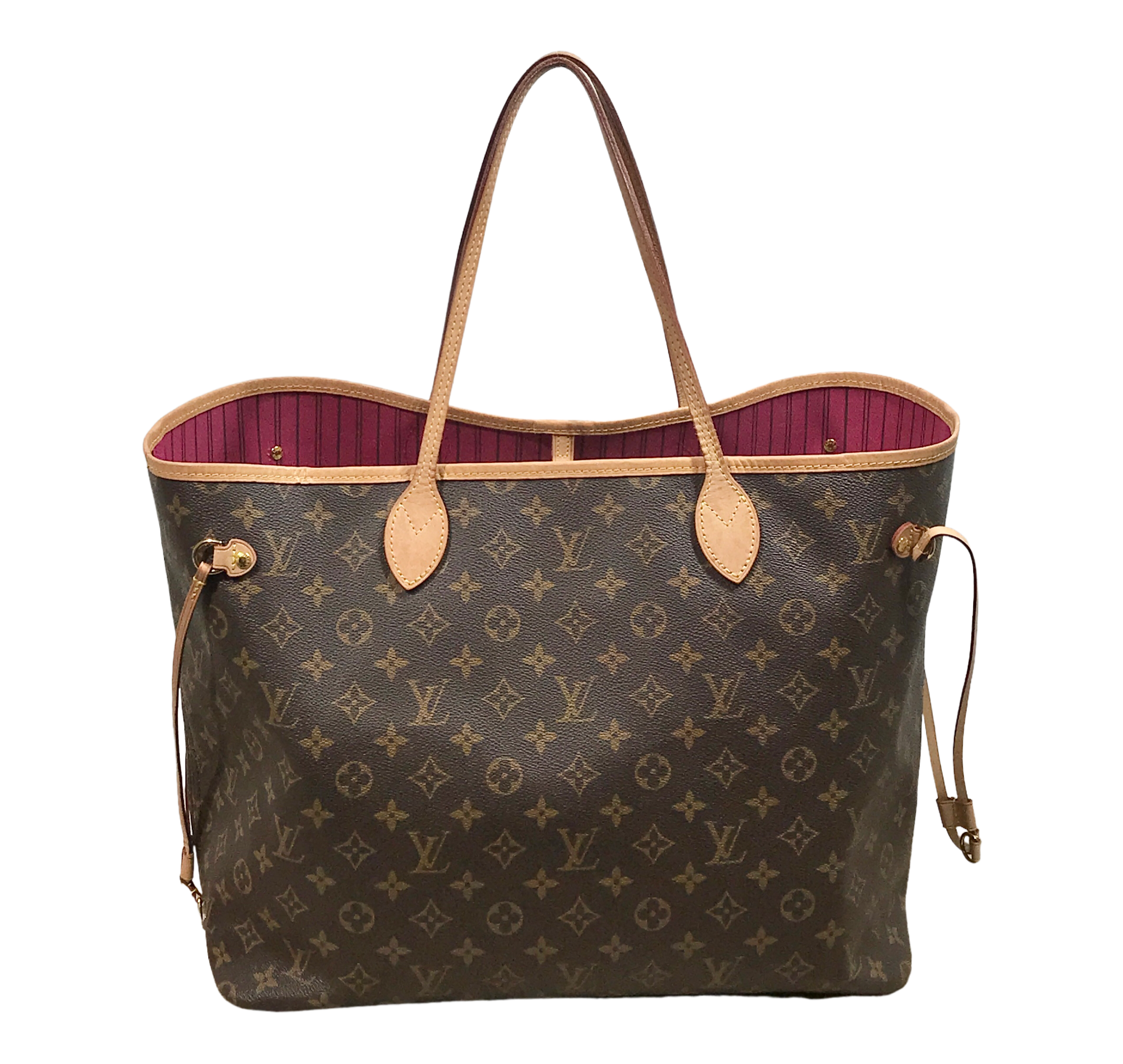 AUTHENTIC Louis Vuitton Neverfull GM Monogram PREOWNED (WBA1209 AUTHENTIC Louis Vuitton Neverfull GM Monogram PREOWNED (WBA1209