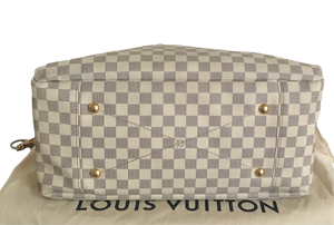 AUTHENTIC Louis Vuitton Artsy Damier Azur MM PREOWNED (WBA1182)