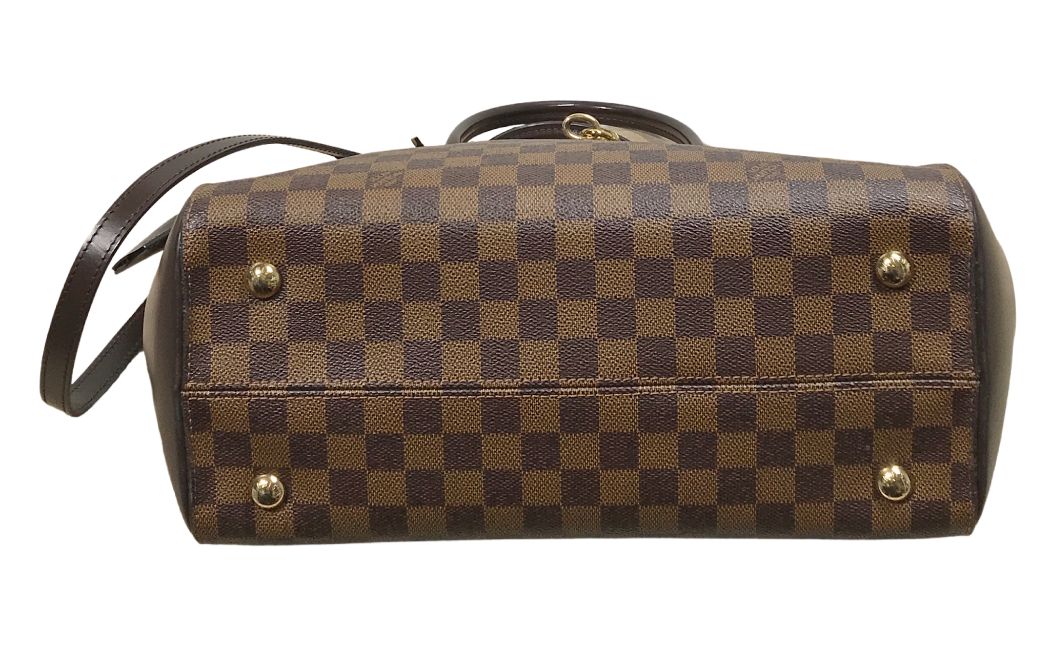 AUTHENTIC Louis Vuitton Rivoli MM Damier Ebene PREOWNED (WBA1159 AUTHENTIC Louis Vuitton Rivoli MM Damier Ebene PREOWNED (WBA1159