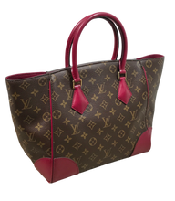 Load image into Gallery viewer, AUTHENTIC Louis Vuitton Phenix MM Fuchsia Monogram PREOWNED (WBA1156)