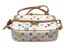 Load image into Gallery viewer, AUTHENTIC Louis Vuitton Sologne White Multicolor Crossbody PREOWNED (WBA1176)