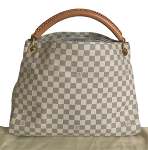 AUTHENTIC Louis Vuitton Artsy Damier Azur MM PREOWNED (WBA1182)