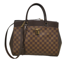 Load image into Gallery viewer, AUTHENTIC Louis Vuitton Rivoli MM Damier Ebene PREOWNED (WBA1159)