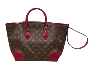 AUTHENTIC Louis Vuitton Phenix MM Fuchsia Monogram PREOWNED (WBA1156)