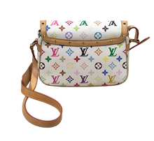 Load image into Gallery viewer, AUTHENTIC Louis Vuitton Sologne White Multicolor Crossbody PREOWNED (WBA1176)