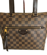 Load image into Gallery viewer, AUTHENTIC Louis Vuitton Iena PM Damier Ebene  PREOWNED (WBA853)