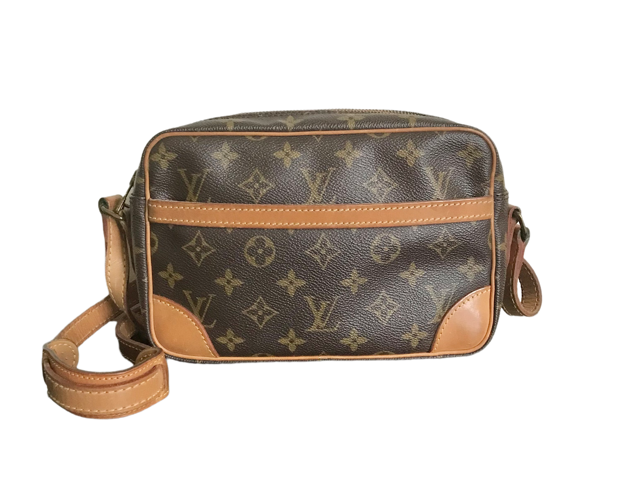 Louis Vuitton - Authenticated Trocadéro Handbag - Leather Brown for Women, Good Condition