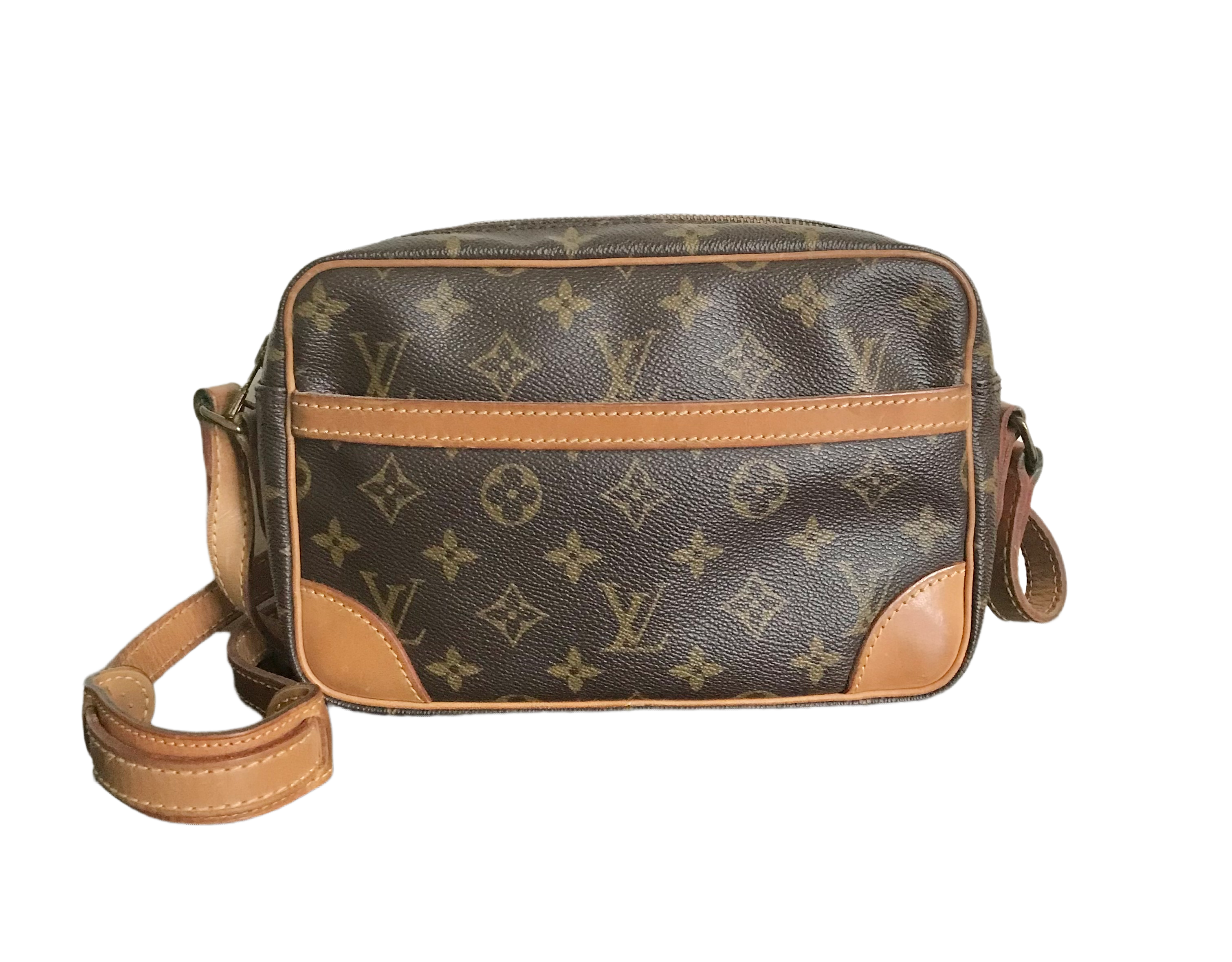 Authentic Louis Vuitton Monogram Trocadero 23 Shoulder Bag #20179