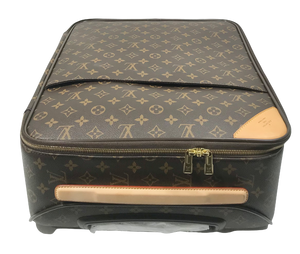 AUTHENTIC Louis Vuitton Pegase 45 Rolling Suitcase Monogram PREOWNED (WBA645)