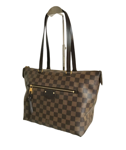 AUTHENTIC Louis Vuitton Iena PM Damier Ebene  PREOWNED (WBA853)