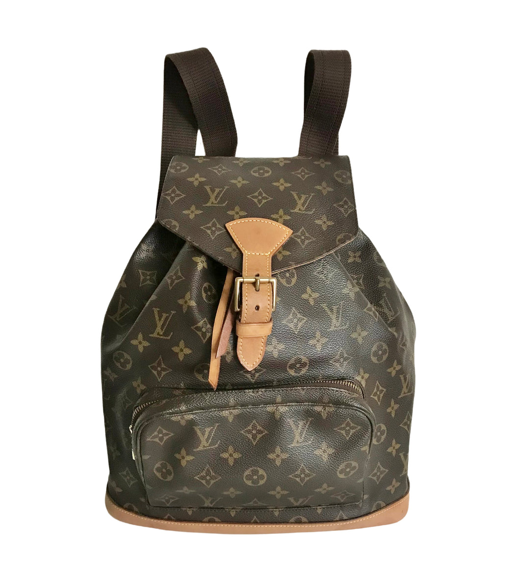 AUTHENTIC Louis Vuitton Montsouris Monogram PM Backpack PREOWNED (WBA8 –  Jj's Closet, LLC