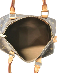 Speedy Louis Vuitton Handbag Leather ref.31859 - Joli Closet
