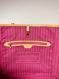 AUTHENTIC Louis Vuitton Neverfull Monogram MM PREOWNED (WBA370)