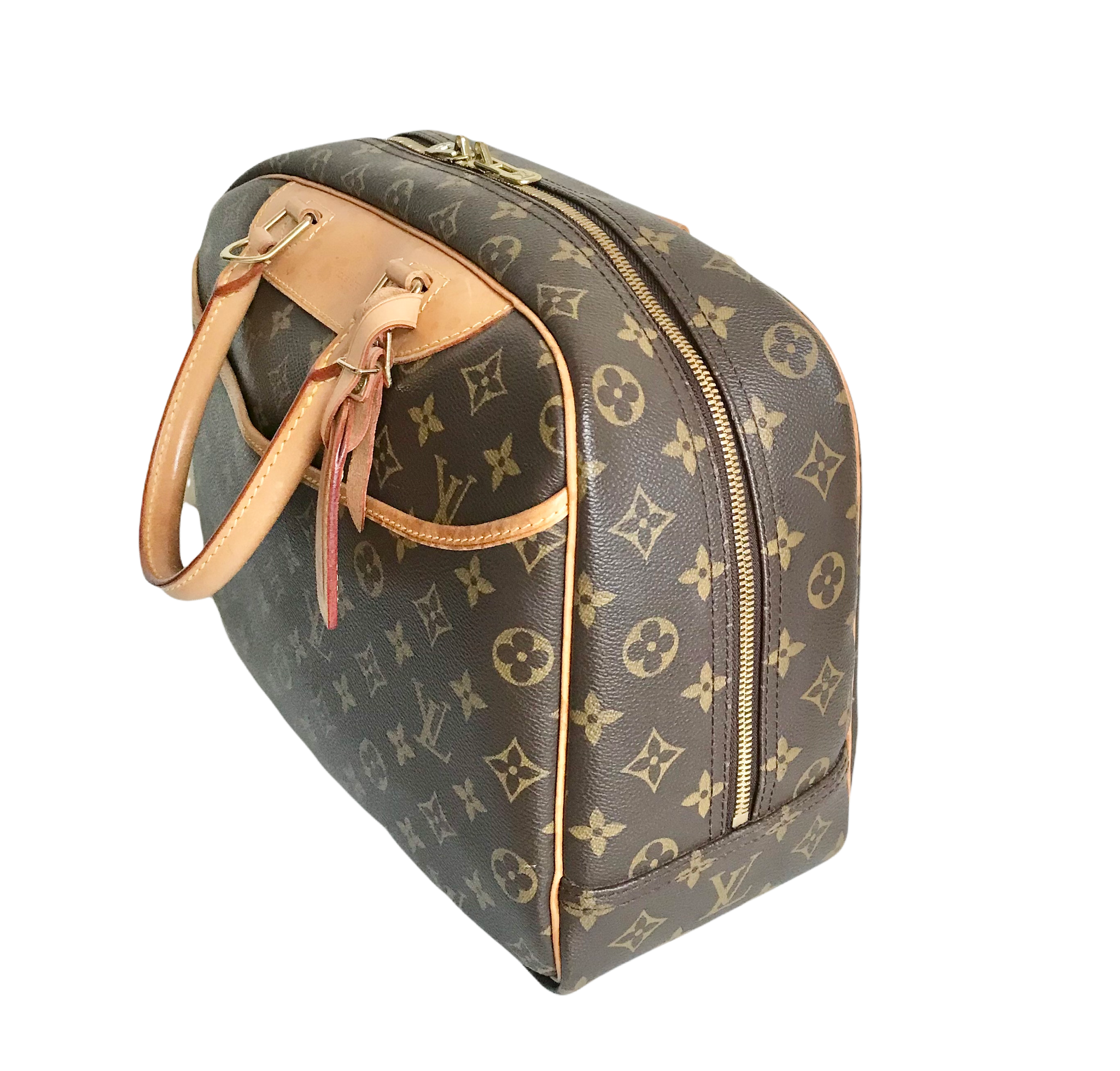 Louis Vuitton Deauville Handbag Limited Edition Since 1854 Monogram  Jacquard Mini Red 214930189