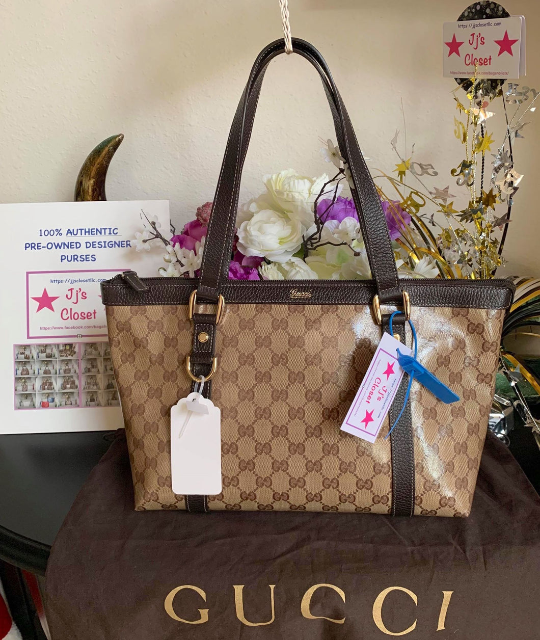 AUTHENTIC Gucci Abbey PREOWNED