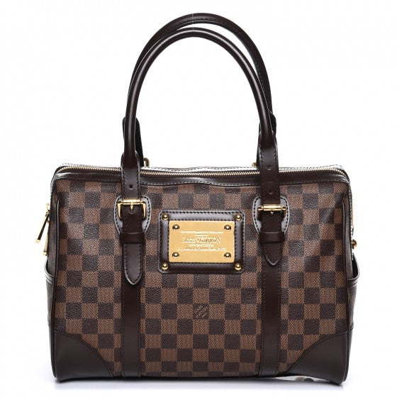 AUTHENTIC Louis Vuitton Berkeley Damier Ebene PREOWNED (WBA628)