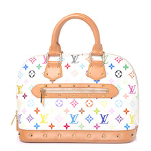Load image into Gallery viewer, AUTHENTIC Louis Vuitton Alma White Monogram Multicolor PM PREOWNED (WBA621