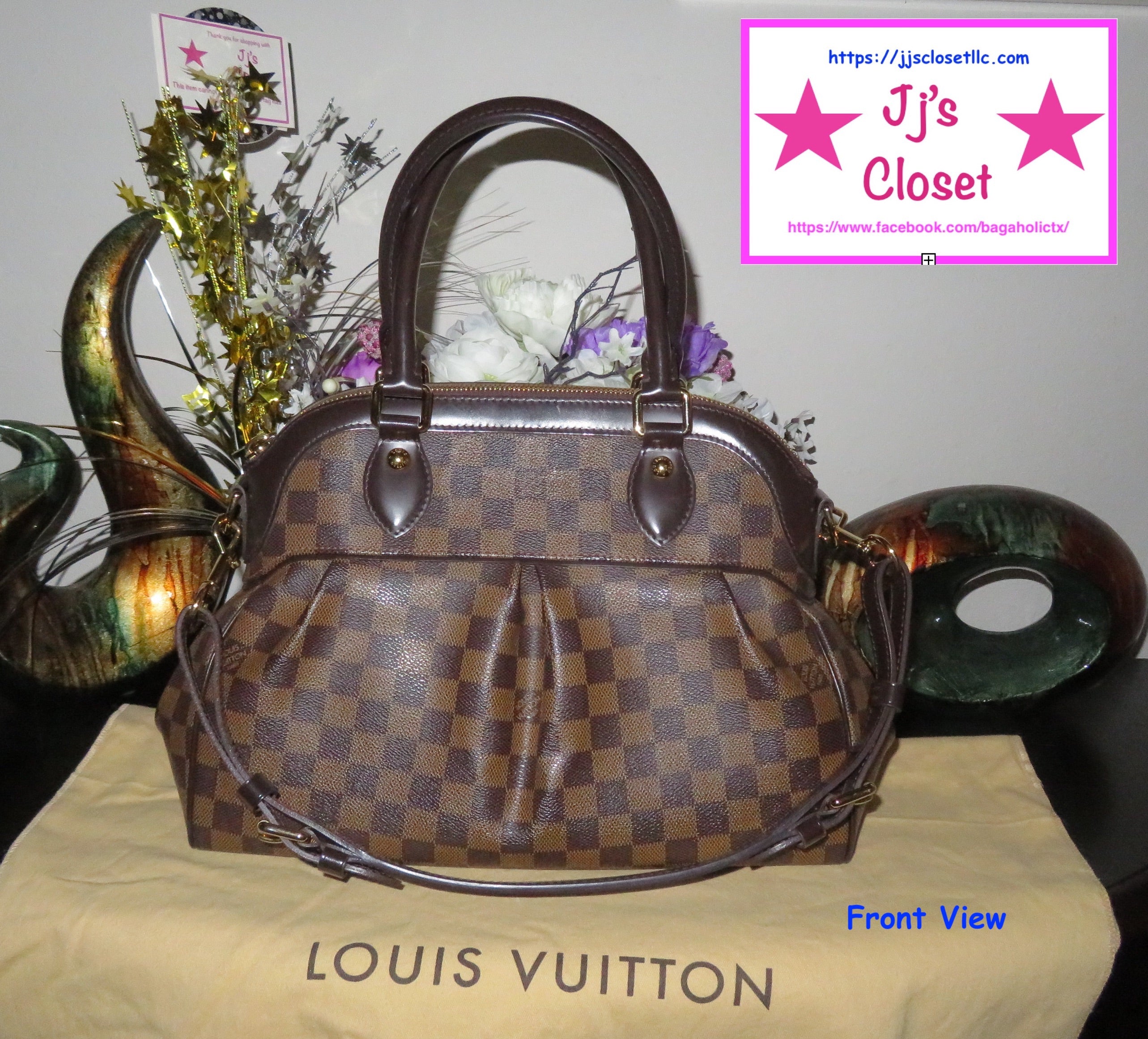 AUTHENTIC Louis Vuitton Turenne PM Monogram PREOWNED (WBA763) – Jj's  Closet, LLC