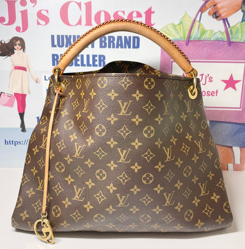 AUTHENTIC Louis Vuitton Artsy Monogram MM PREOWNED (WBA384)