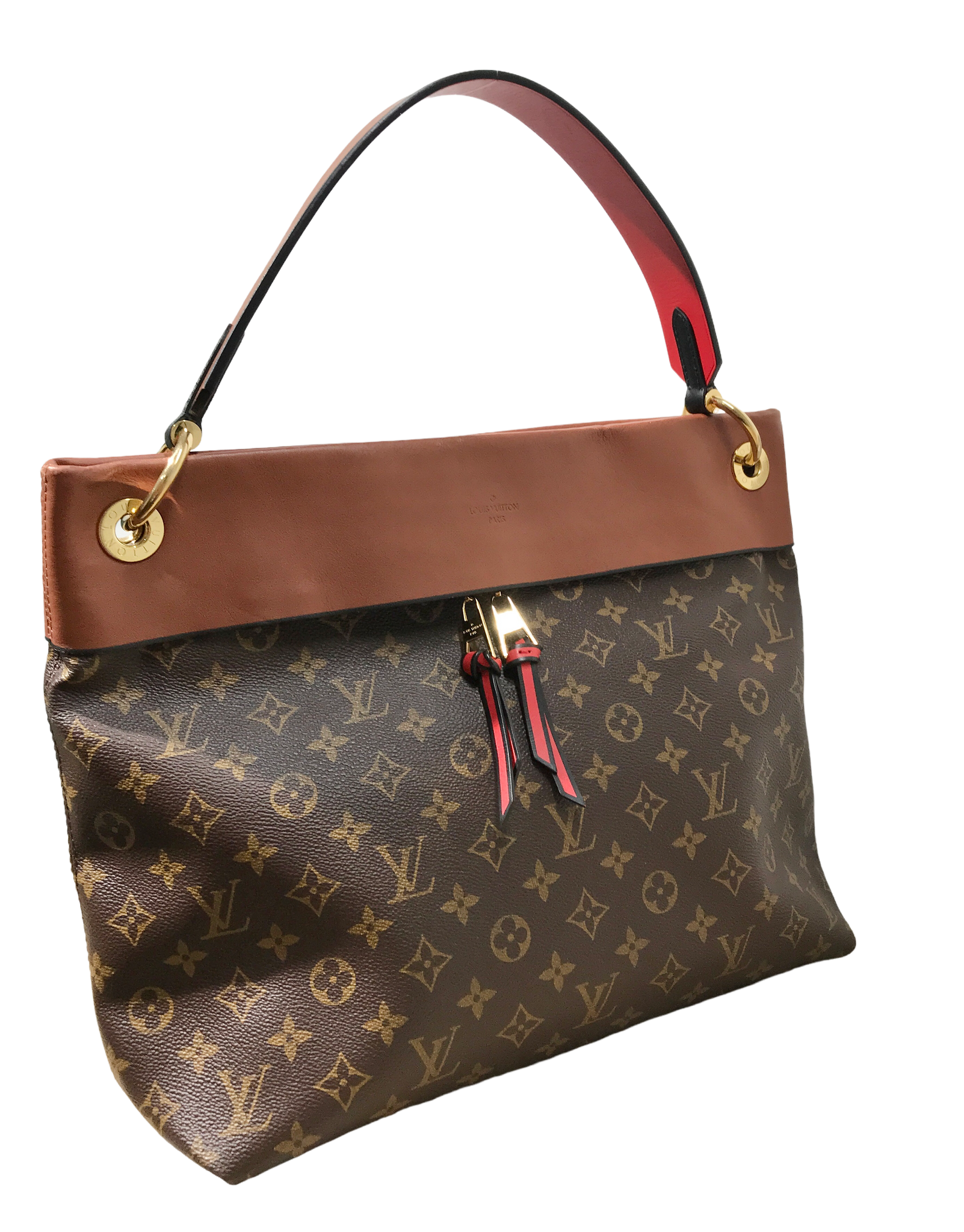 AUTHENTIC Louis Vuitton Tuileries Hobo Caramel PREOWNED (WBA835