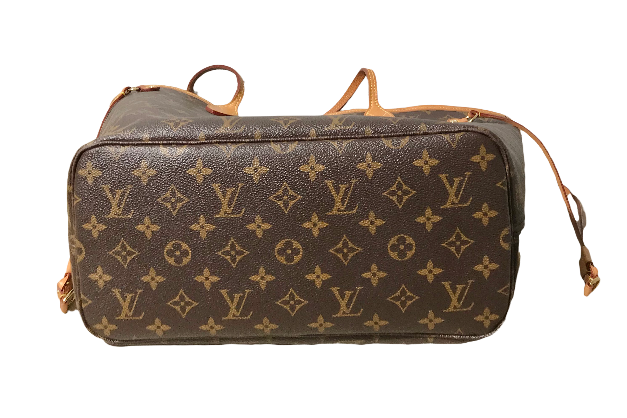 AUTHENTIC Louis Vuitton Neverfull Monogram Cherry MM PREOWNED 