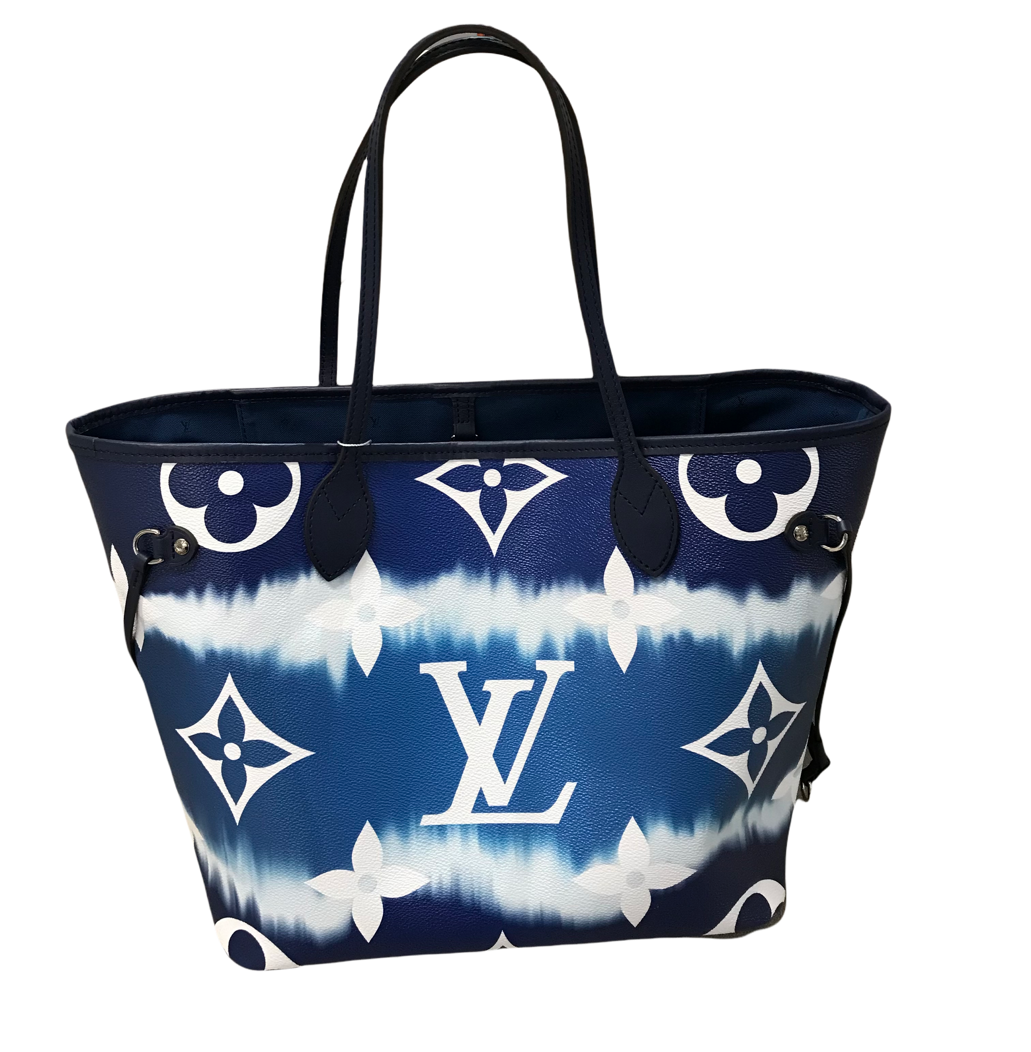 Louis vuitton top neverfull blue