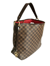 Load image into Gallery viewer, AUTHENTIC Louis Vuitton Delightful Damier Ebene MM PREOWNED (WBA857)