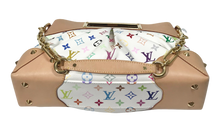 Load image into Gallery viewer, AUTHENTIC Louis Vuitton Judy White Multicolor MM Preowned (WBA718)